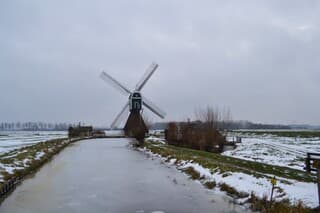 IJzig en koud.