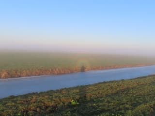 Regenboog om je schaduw 