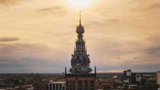 Lage zon bij de Stevenskerk (foto 2)