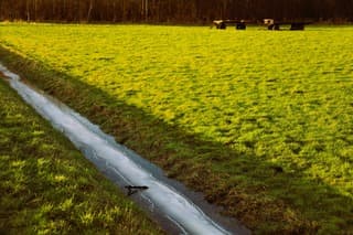 Laatste smeltende ijs