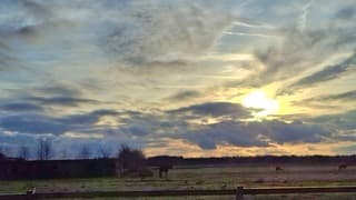 Wolkenlucht eind middag 
