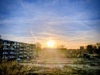 Een mooie afsluiting van een heerlijke dag