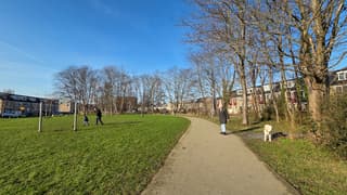 Heerlijk wandel-speelweertje vanmiddag mer blauwelucht 