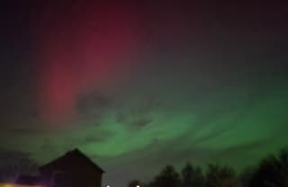 Yess Noorderlicht boven Appelscha