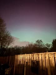 Sterrenhemel met noorderlicht