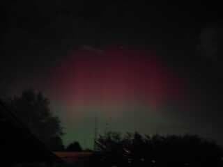 Noorderlicht in de tuin