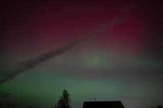Noorderlicht in Oosterland (Zeeland)
