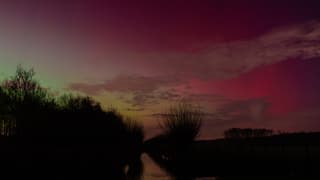 Noorderlicht bij Langbroek