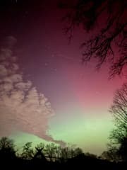 Het Noorderlicht boven Venhorst