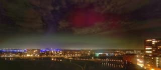 Noorderlicht bij Eindhoven