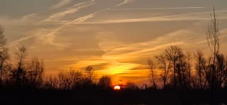 prachtige zonsopgang 