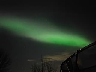 Noorderlicht in Stein