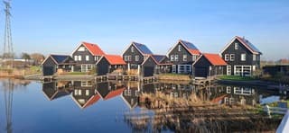 mooie weerspiegeling