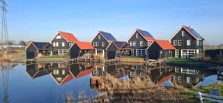 mooie weerspiegeling