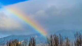 Regenbogenweer aan de Costa Blanca