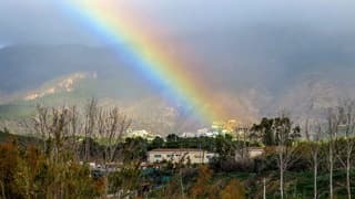 Regenbogenweer aan de Costa Blanca
