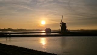 Zonsondergang op Texel 