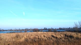 Blauwe luchten, ijskoude wind