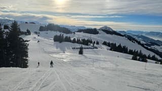Flauw zonnetje in scheffau