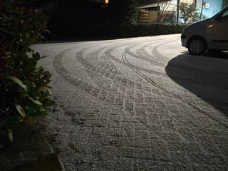 Bijna sneeuwvrij en code rood :-). Wel koud zeg.