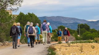 Vrij aardig wandelweer aan de Costa Blanca