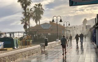 Zonneschijn na regen