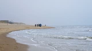 Waterkoud en mistig weer 