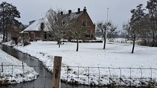 Beemster in wintertooi 