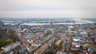 Het centrum van Nijmegen