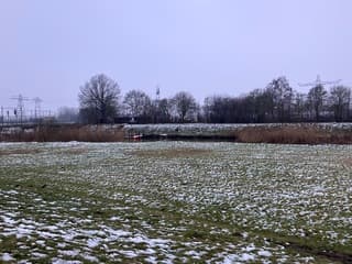 De laatste sneeuwresten 