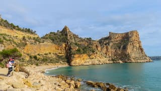 Zonnig, lichte wolkensluiers