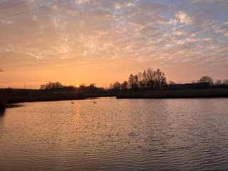 Mooi, maar koud begin van de dag 