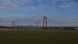 Bewolking boven Emmerich