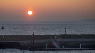 Zonsondergang op Vlieland