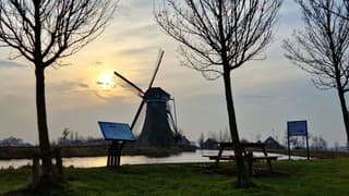 Een waterig zonnetje 