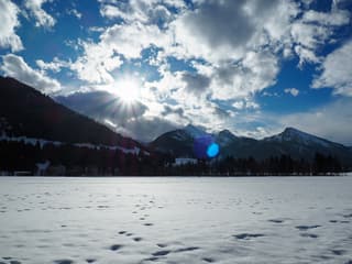 Zon & sneeuw in het Tannheimer Tal
