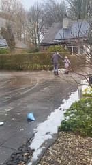 Schaatsen op straat