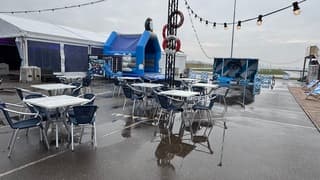 Morgen beter weer voor terras