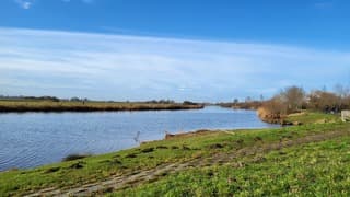 Bewolking en strak blauw