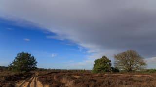 Laaghangende bewolking