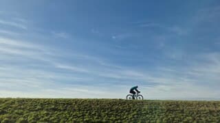 Wat sluierbewolking en zonnig 