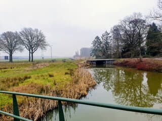 Het motregent een beetje