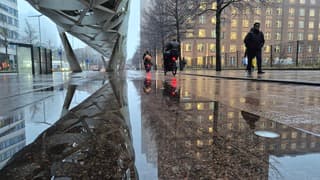 Nat begin van de dag