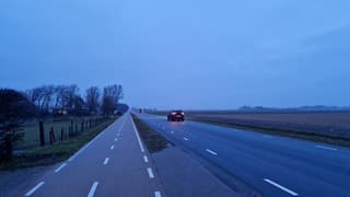 Droog maar grijs op Texel 