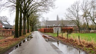 Een afwisseling van regenbuien maar er stond bijna geen wind