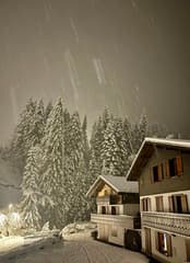 Flinke sneeuwbuien in Frankrijk