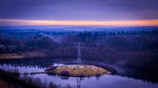 Zwerfsteneneiland ontwaakt deze ochtend