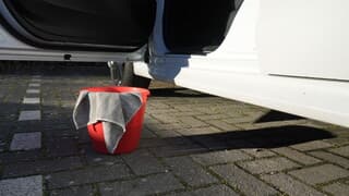 Mooie dag om auto te wassen 