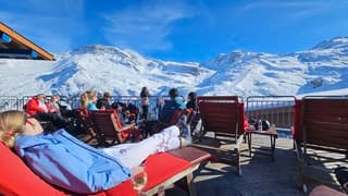 Genieten van de zon in Oostenrijk