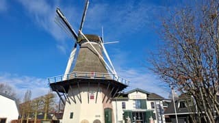 Zonnig weer vanmorgen circa 11:30 uur